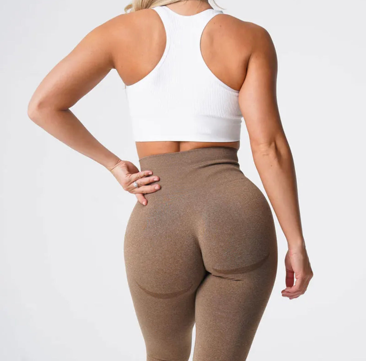 Leggins Smile, Push Up, Tono liso