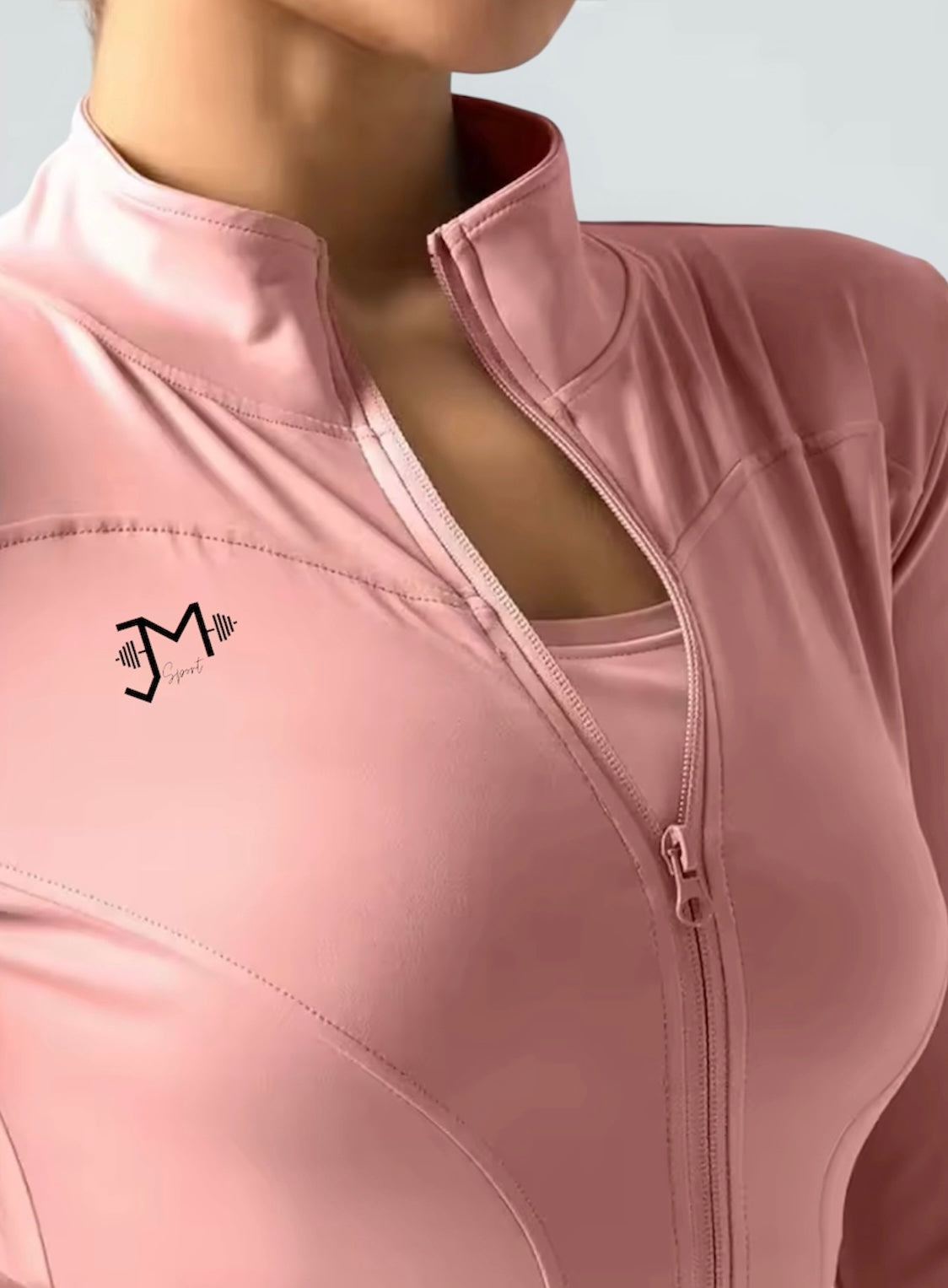 Chaqueta deportiva para mujer de manga larga, JMsports