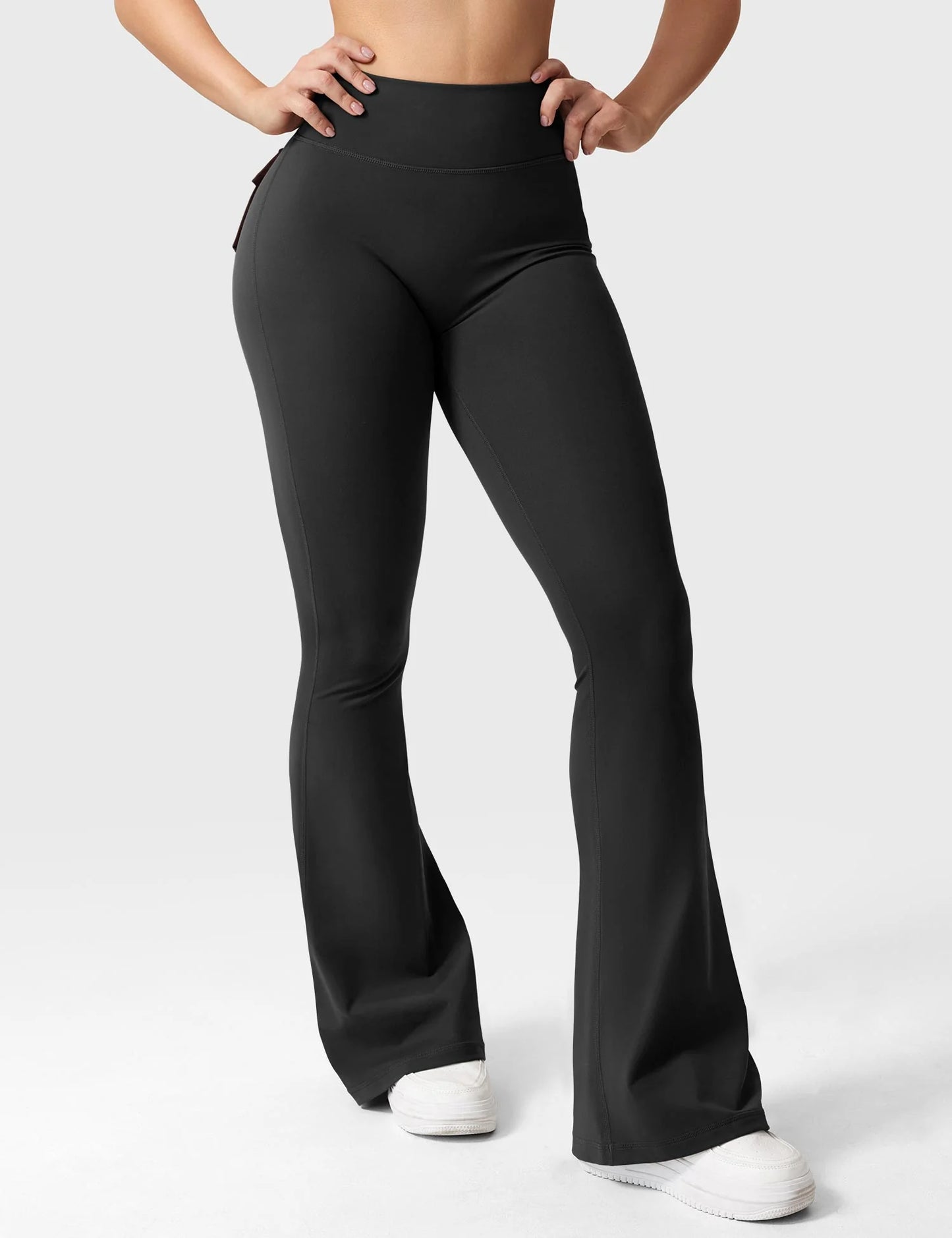 Leggings acampanados con bolsillos JMsports
