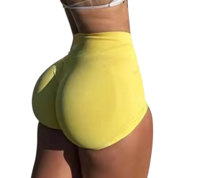 Short Push Up, Sin costuras, tono Liso, Premium