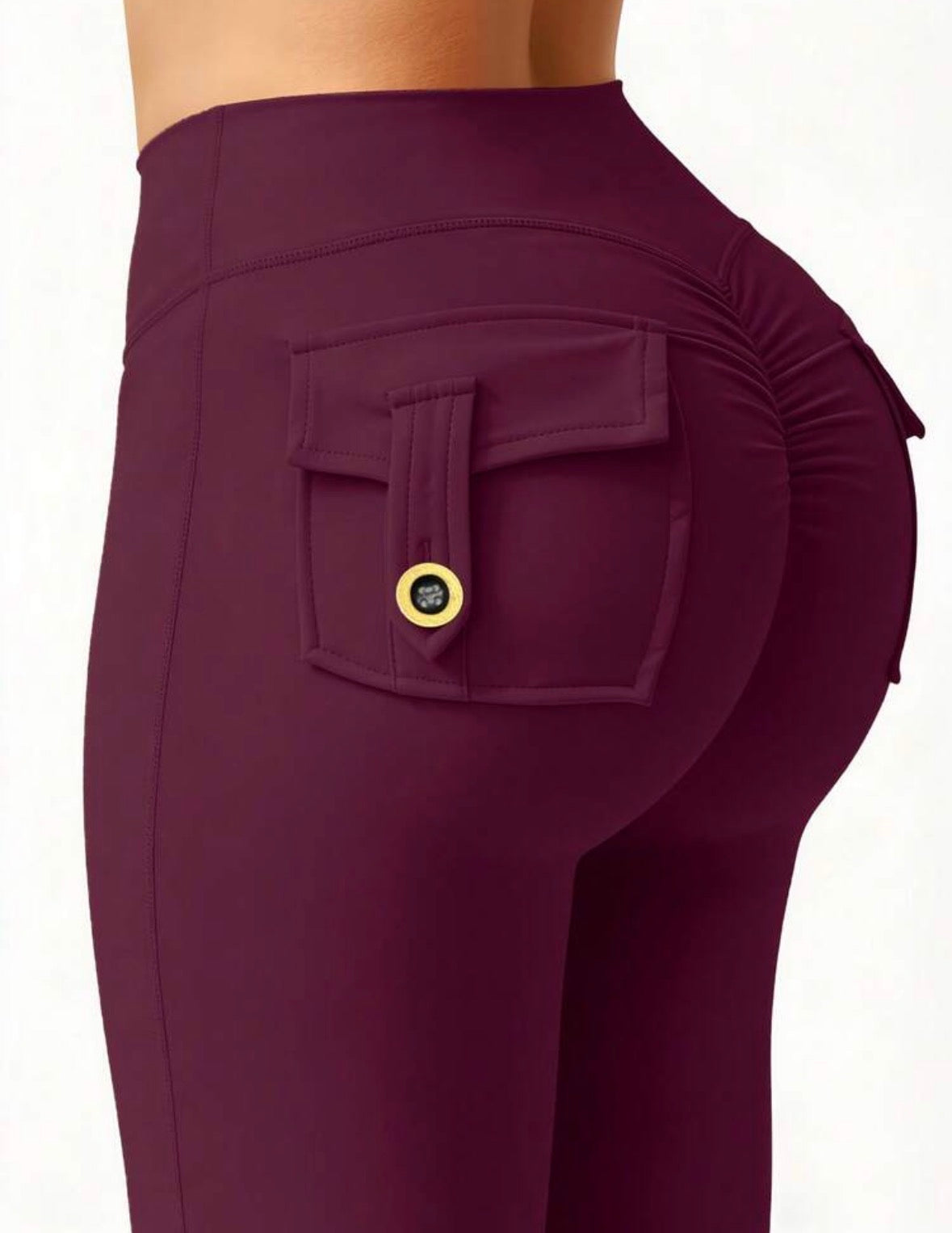 Leggings acampanados con bolsillos JMsports