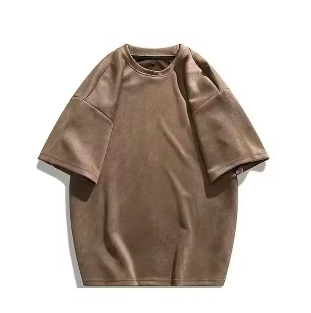 Playera Oversize, acabado aterciopelo