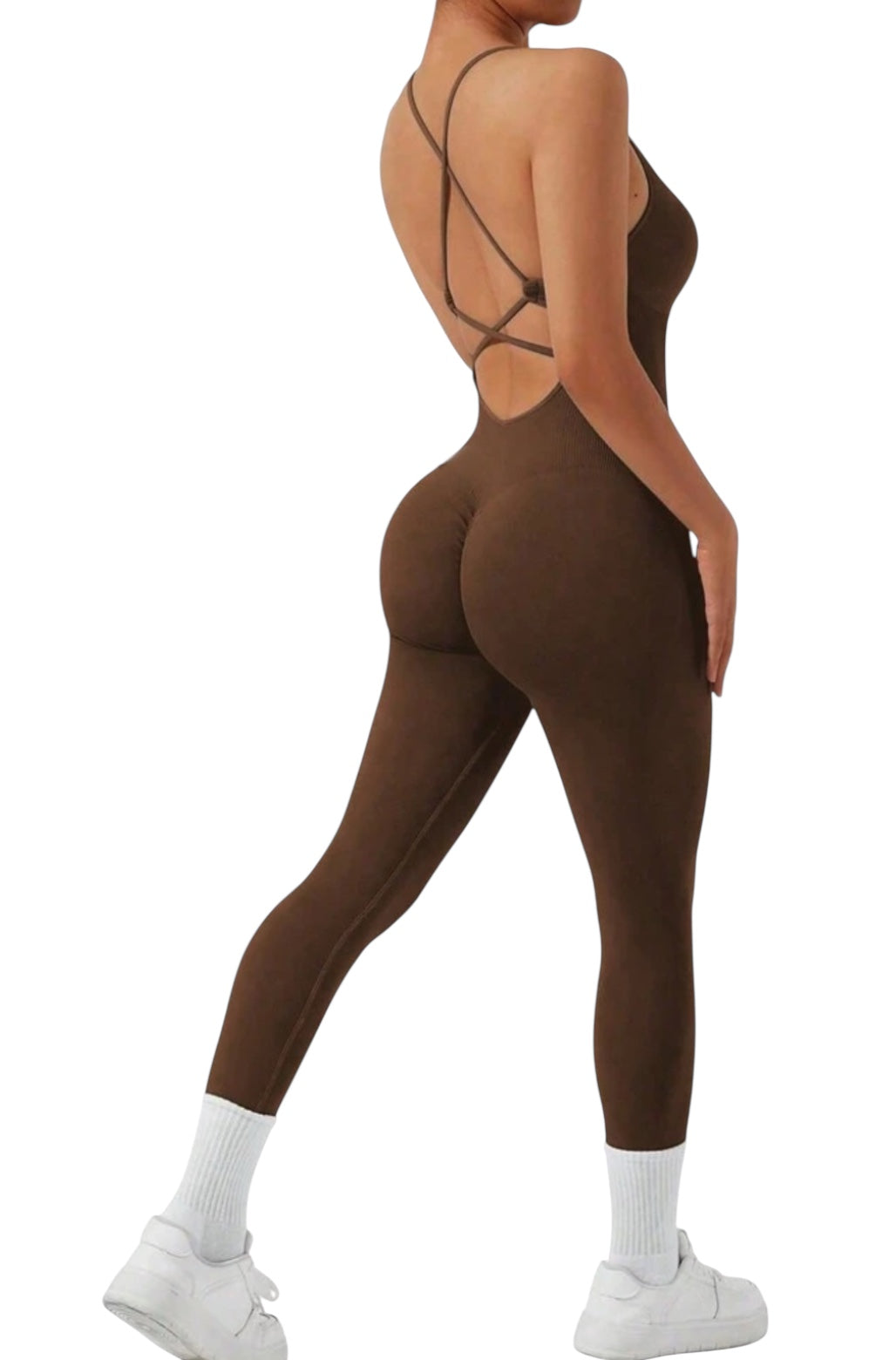 Enterizo Push Up, con tirantes, Sin costuras, Premium