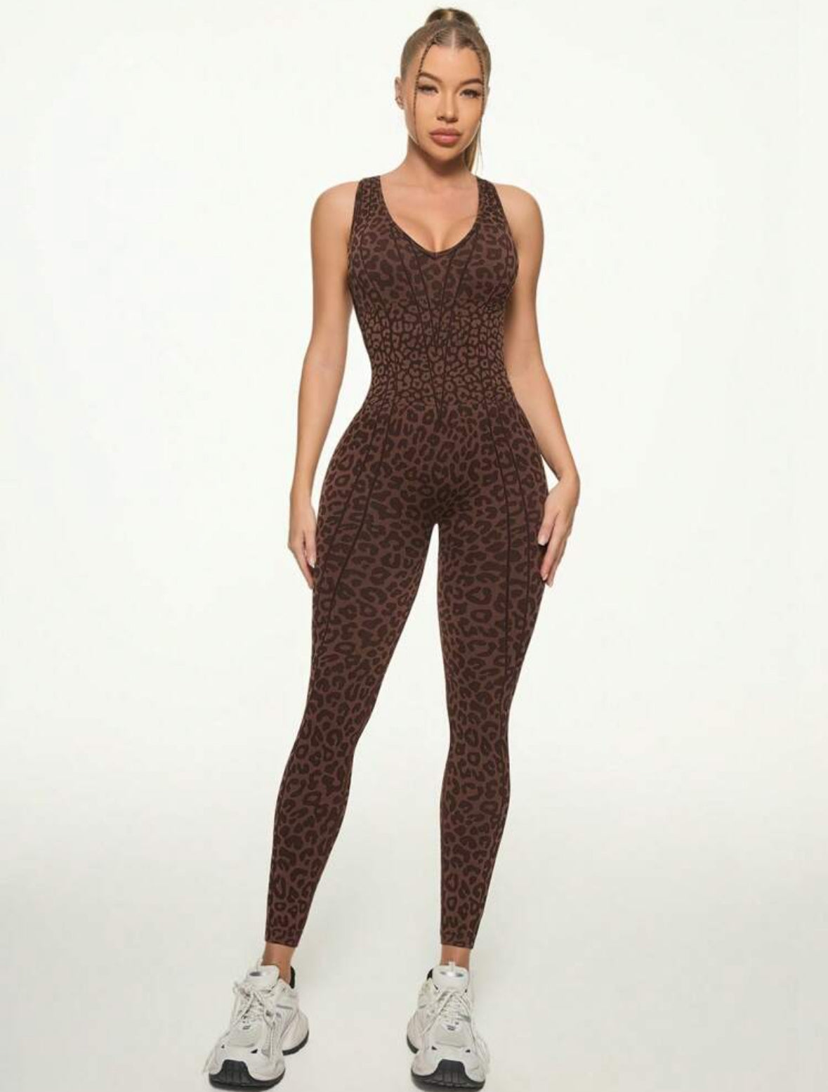 ‘Enterizo Push Up, Sin costuras, Animal print