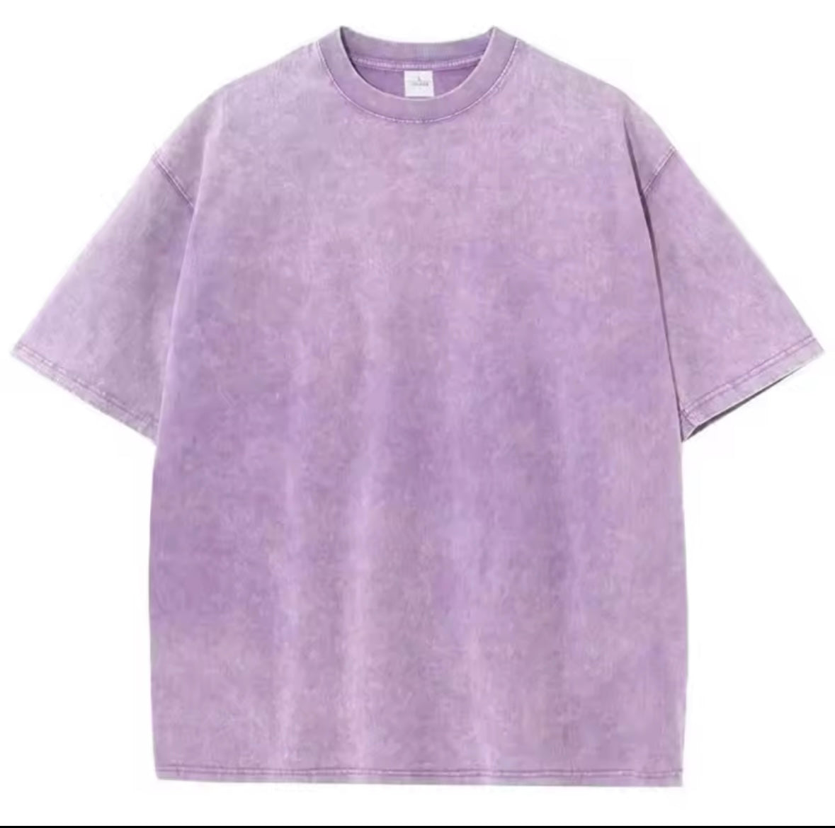 Playera Oversize Acid Wash 230 grs, 100% algodón