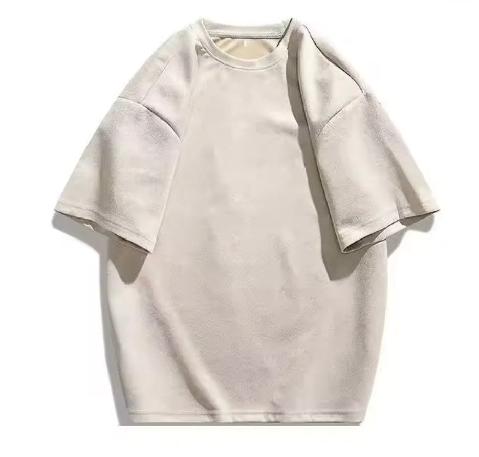 Playera Oversize, acabado aterciopelo