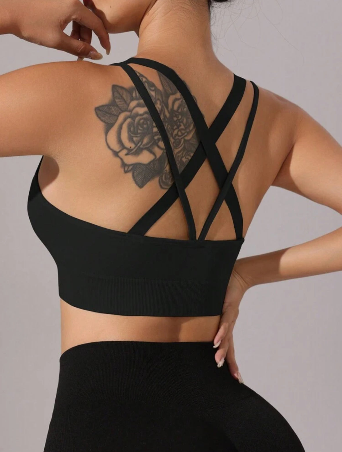 Top deportivo, sin costuras, liso , JMsports
