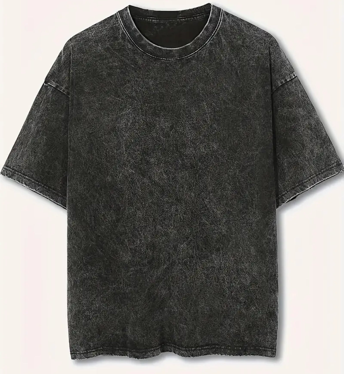 Playera Oversize Acid Wash 230 grs, 100% algodón