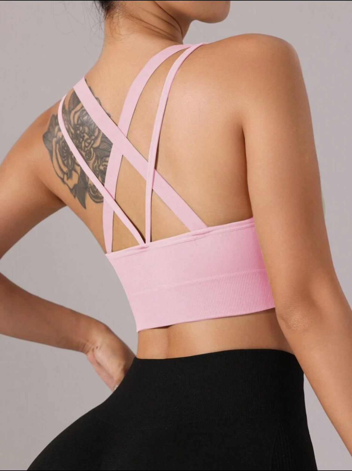 Top deportivo, sin costuras, liso , JMsports