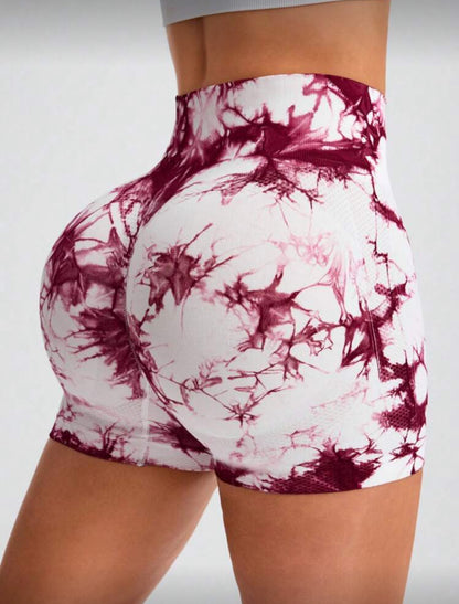 Short Push Up, Sin costuras, Tie Dye