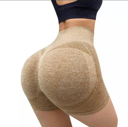 Short push up , sin costuras , tono liso,