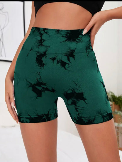 Short Push Up, Sin costuras, Tie Dye