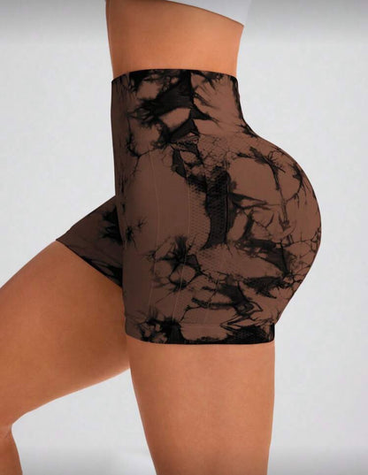 Short Push Up, Sin costuras, Tie Dye