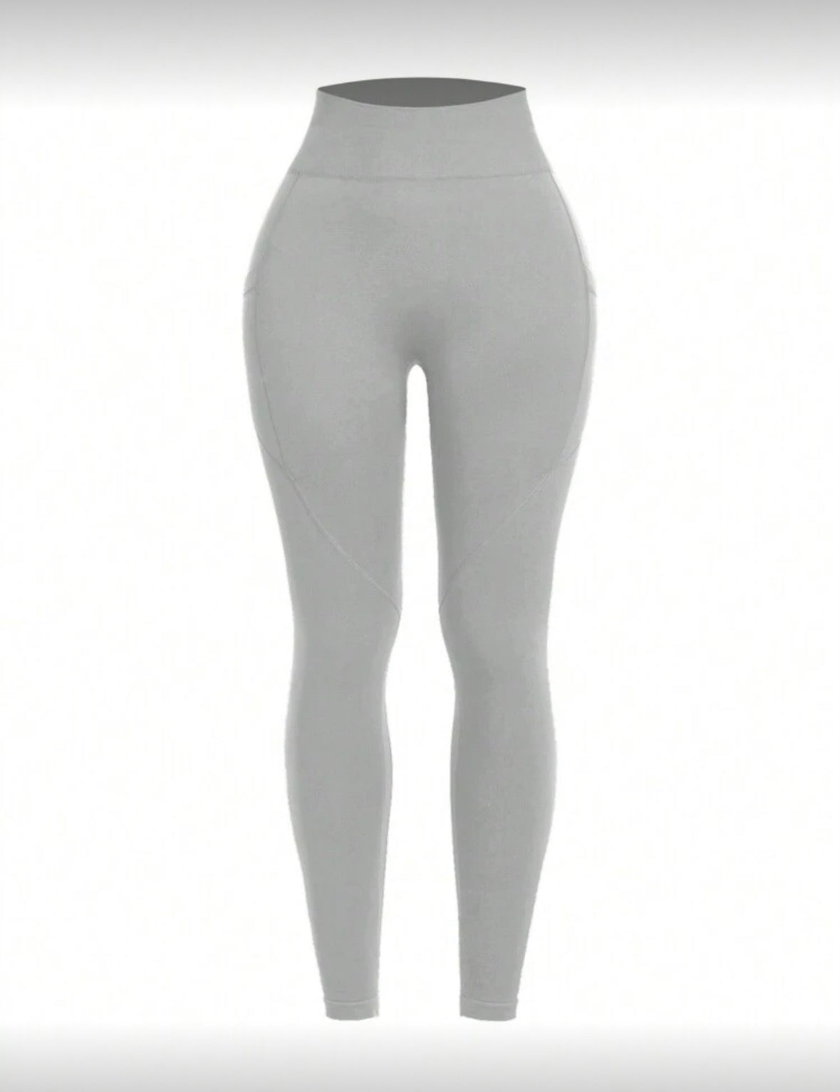 Leggins con bolsa, Push Up, Sin costuras, Tono Liso