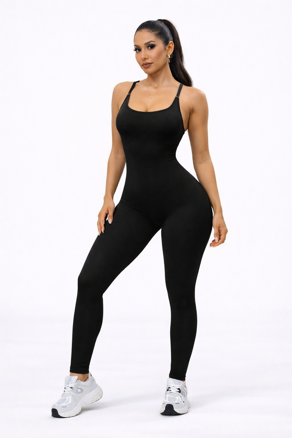 Enterizo Push Up, con tirantes, Sin costuras, Premium