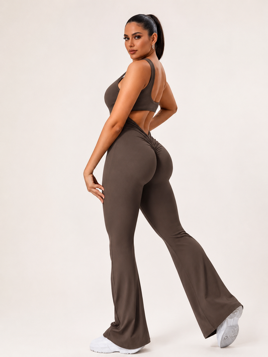 Enterizo Seamless Push Up Acampanado