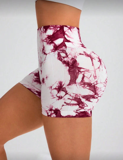 Short Push Up, Sin costuras, Tie Dye