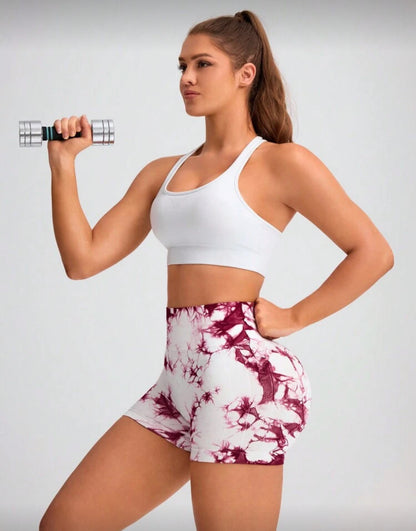 Short Push Up, Sin costuras, Tie Dye