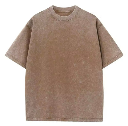 Playera Oversize Acid Wash 230 grs, 100% algodón