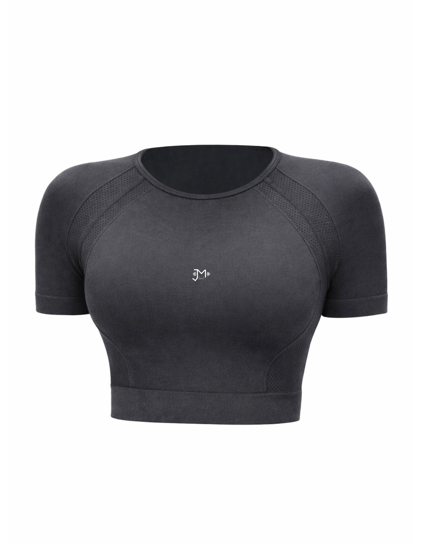 Crop Top Deportivo Sin Costuras Ultra Suave – Ajuste Moldeador | JMSports
