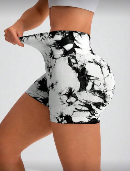 Short Push Up, Sin costuras, Tie Dye
