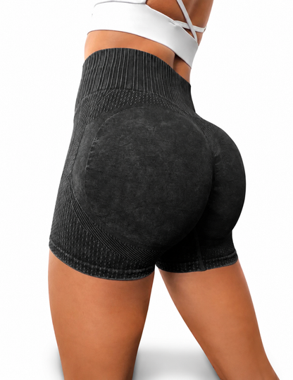 Short Push Up Seamless Efecto Mezclilla deslavado