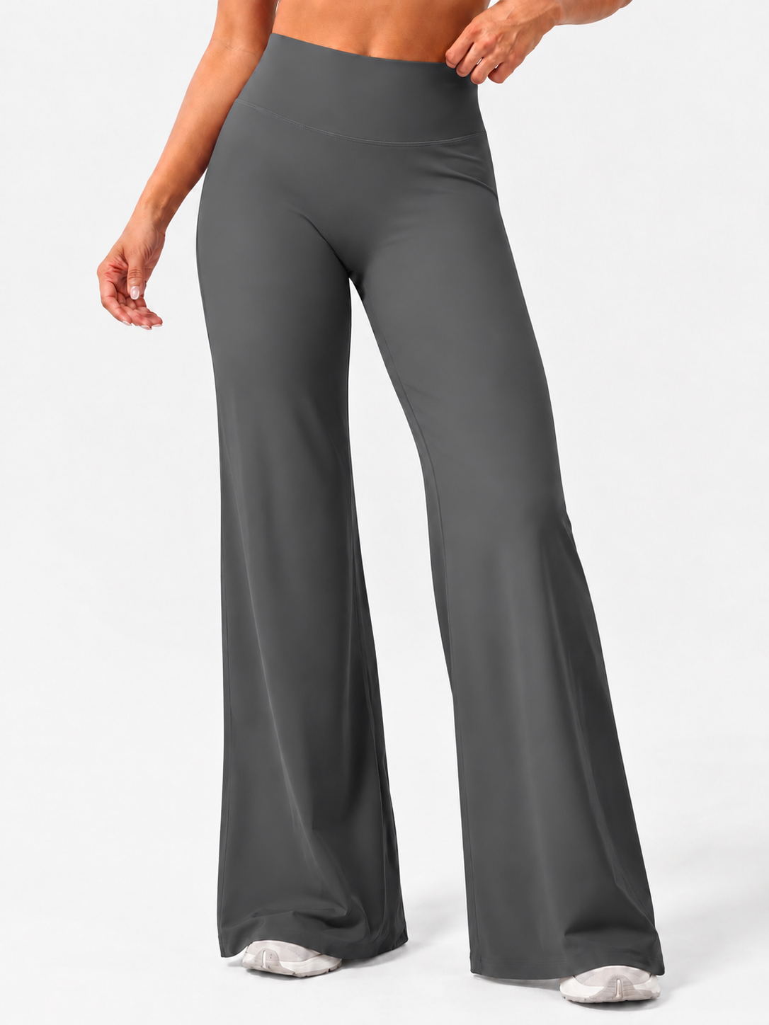 Leggings Sculpt Flar, Tono Liso, Sin costuras