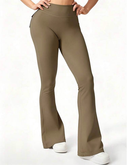 Leggings acampanados con bolsillos JMsports