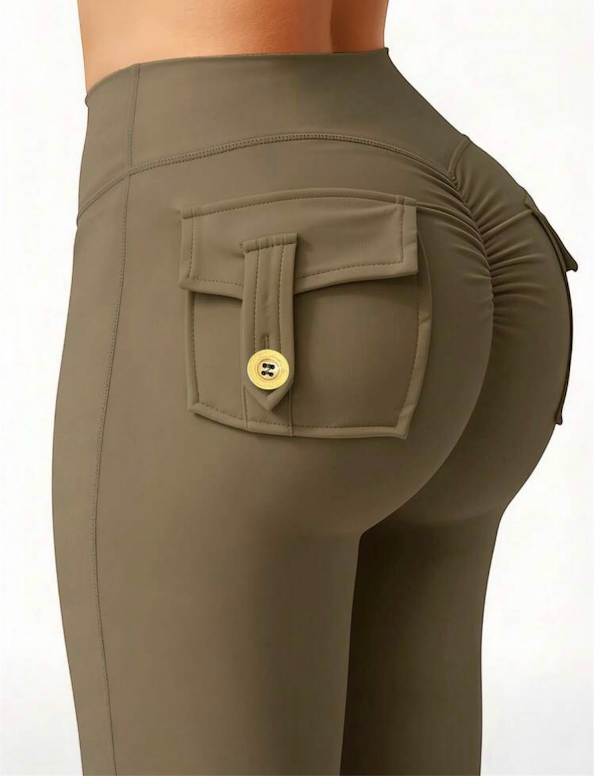 Leggings acampanados con bolsillos JMsports