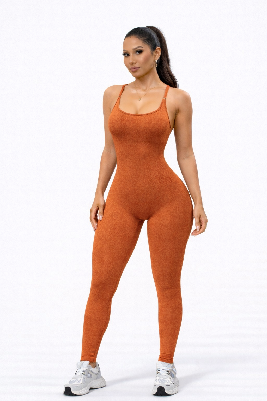 Enterizo Push Up, con tirantes, Sin costuras, Premium