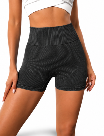 Short Push Up Seamless Efecto Mezclilla deslavado