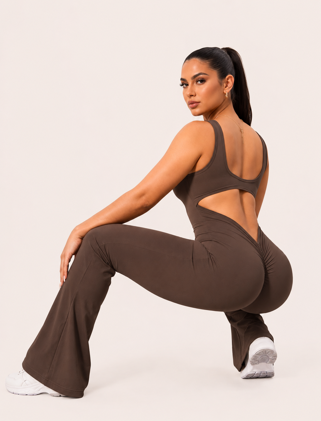 Enterizo Seamless Push Up Acampanado