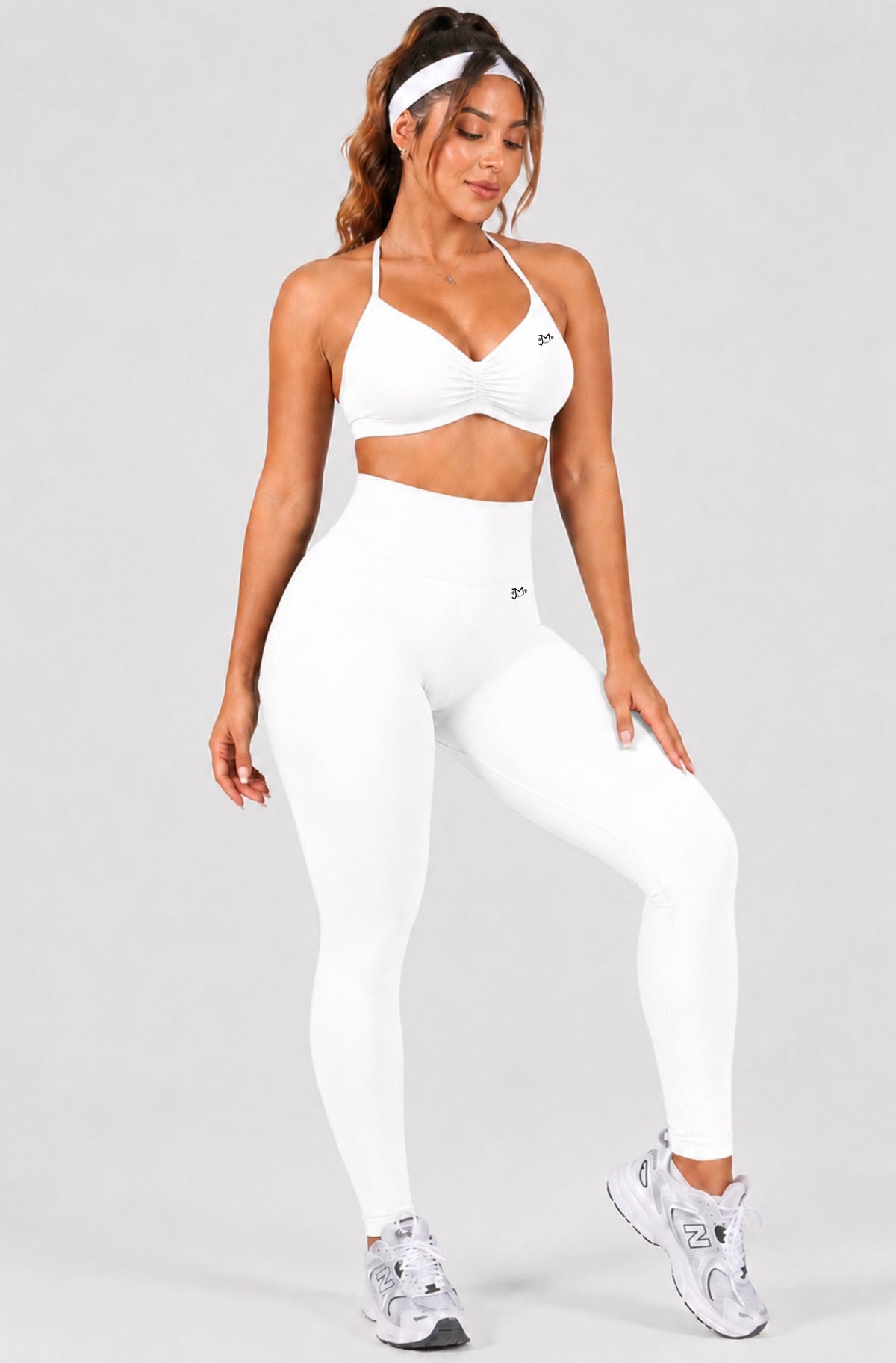 Conjunto Push Up, PREMIUM, Top y Leggins Sin costuras, tono Liso