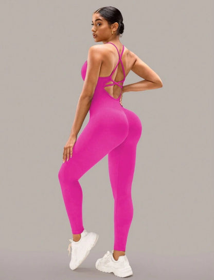 Enterizo Push Up, con tirantes, Sin costuras, Premium