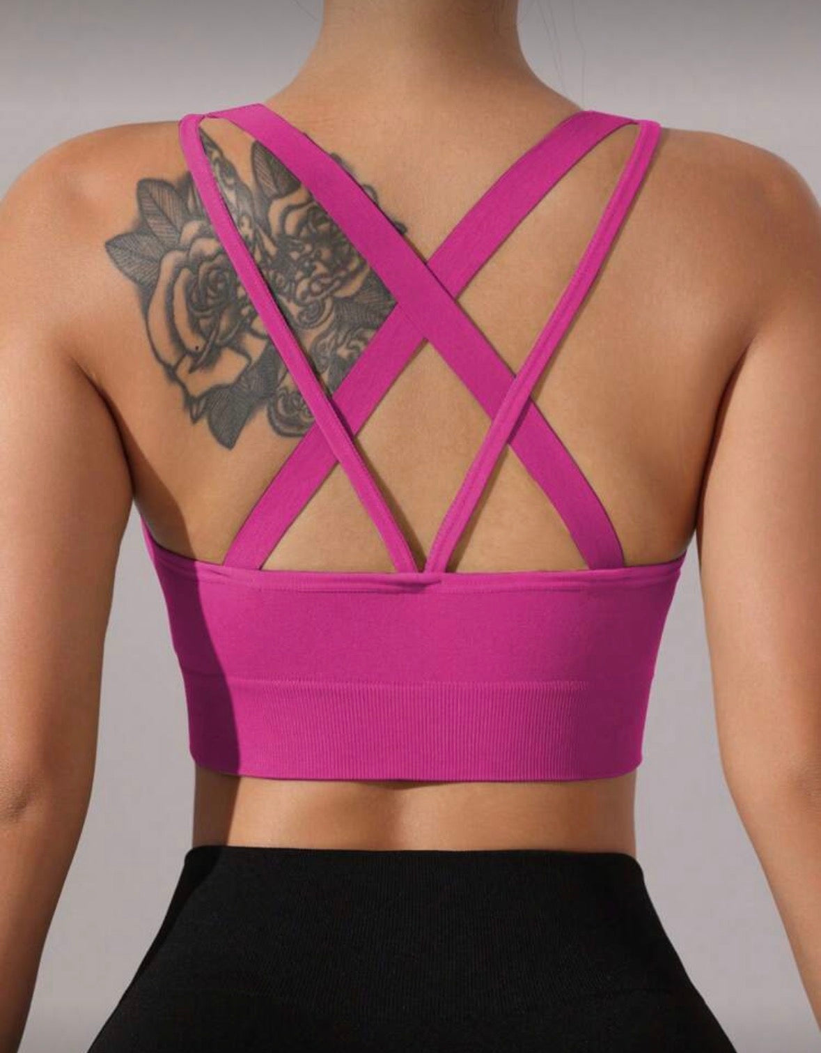 Top deportivo, sin costuras, liso , JMsports