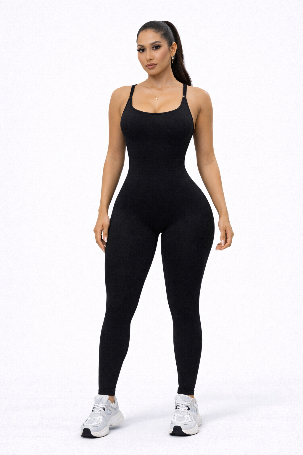 Enterizo Push Up, con tirantes, Sin costuras, Premium