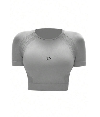 Crop Top Deportivo Sin Costuras Ultra Suave – Ajuste Moldeador | JMSports