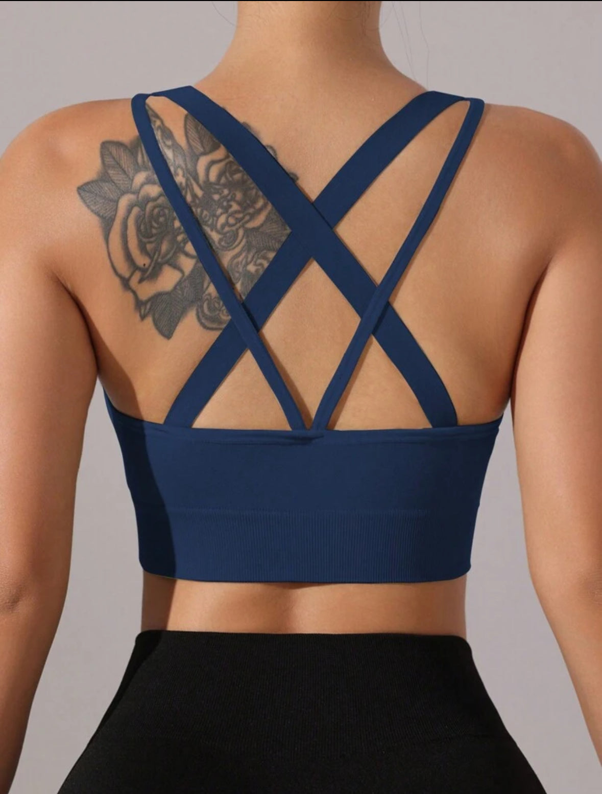Top deportivo, sin costuras, liso , JMsports