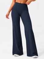 Leggings Sculpt Flar, Tono Liso, Sin costuras