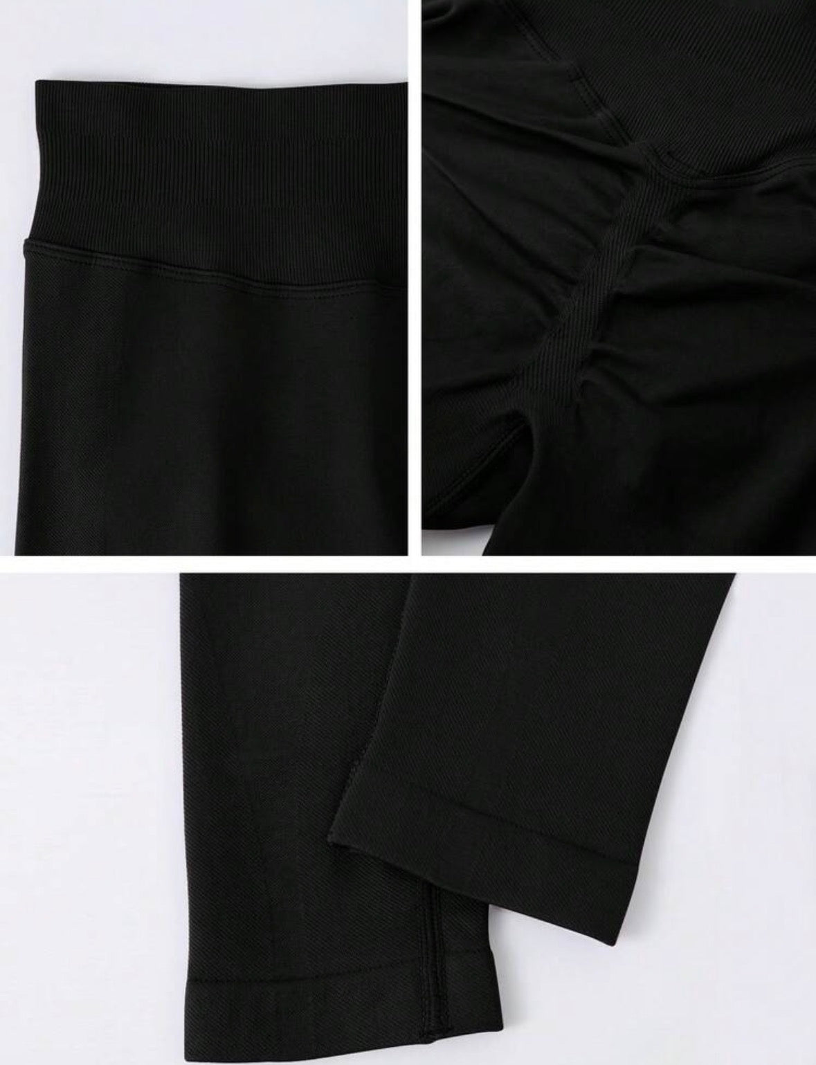 Conjunto Push Up, PREMIUM, Top y Leggins Sin costuras, tono Liso