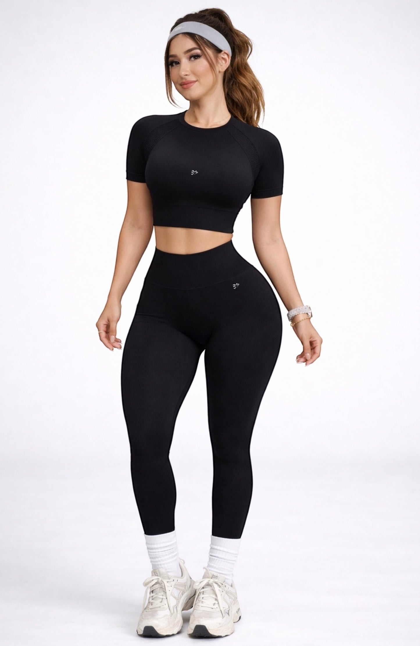 Crop Top Deportivo Sin Costuras Ultra Suave – Ajuste Moldeador | JMSports