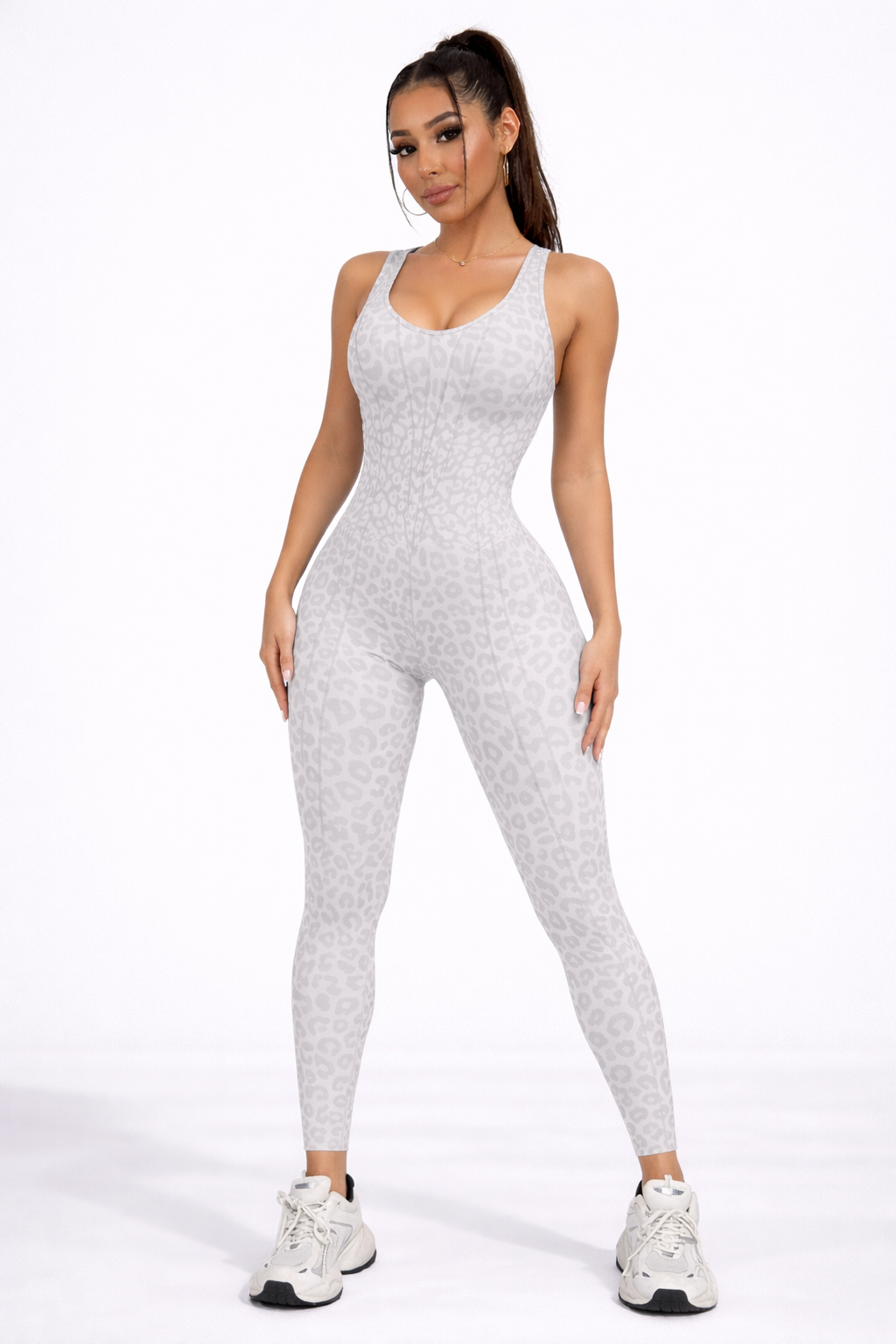 ‘Enterizo Push Up Sin Costuras – Animal Print Premium JMSports