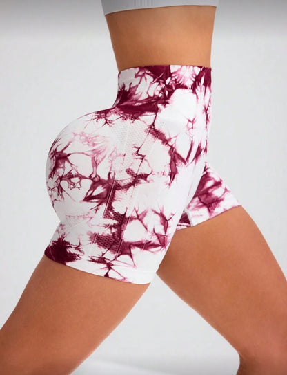 Short Push Up, Sin costuras, Tie Dye