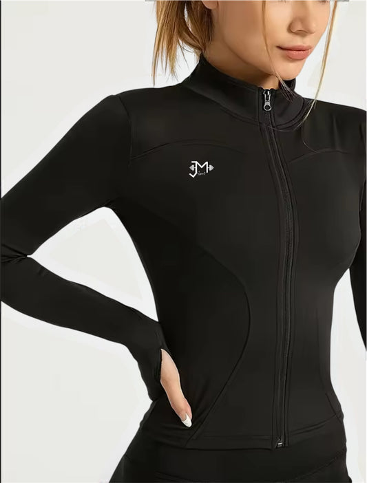 Chaqueta deportiva para mujer de manga larga, JMsports