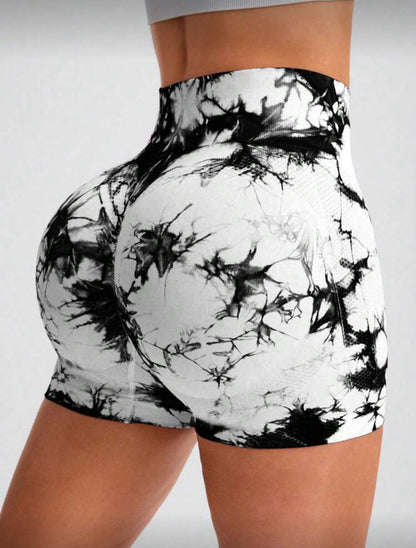 Short Push Up, Sin costuras, Tie Dye