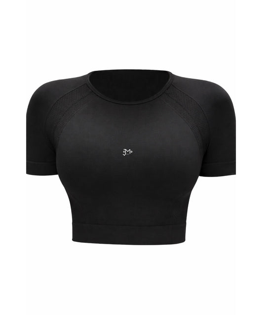 Crop Top Deportivo Sin Costuras Ultra Suave – Ajuste Moldeador | JMSports