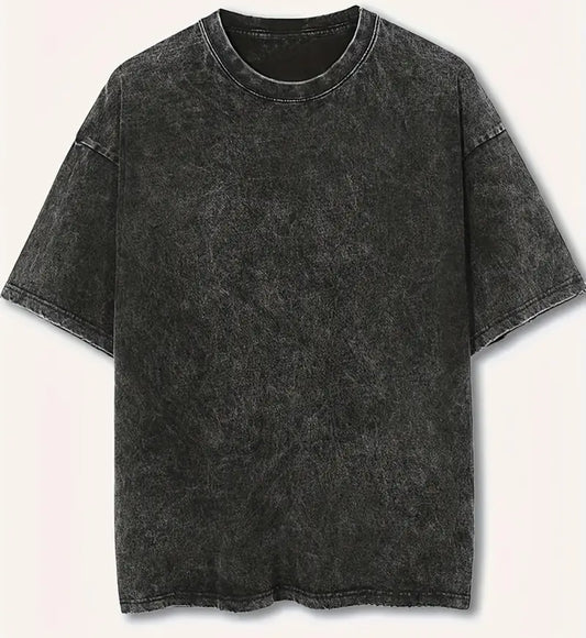 Playera Oversize Acid Wash 230 grs, 100% algodón