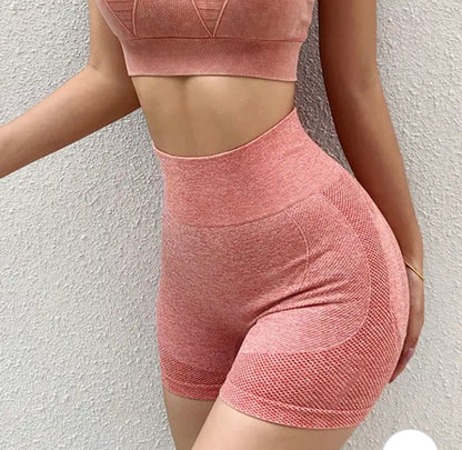 Short push up , sin costuras , tono liso,